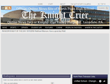 Tablet Screenshot of knightcrier.org